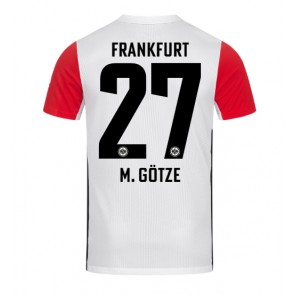 Eintracht Frankfurt Mario Gotze #27 Domaci Dres 2024-25 Kratak Rukavima